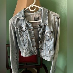 Cropped A&F Jean Jacket